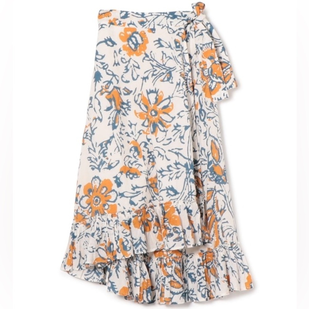 NWT Apiece Apart Feliz Wrap Skirt sz 14
